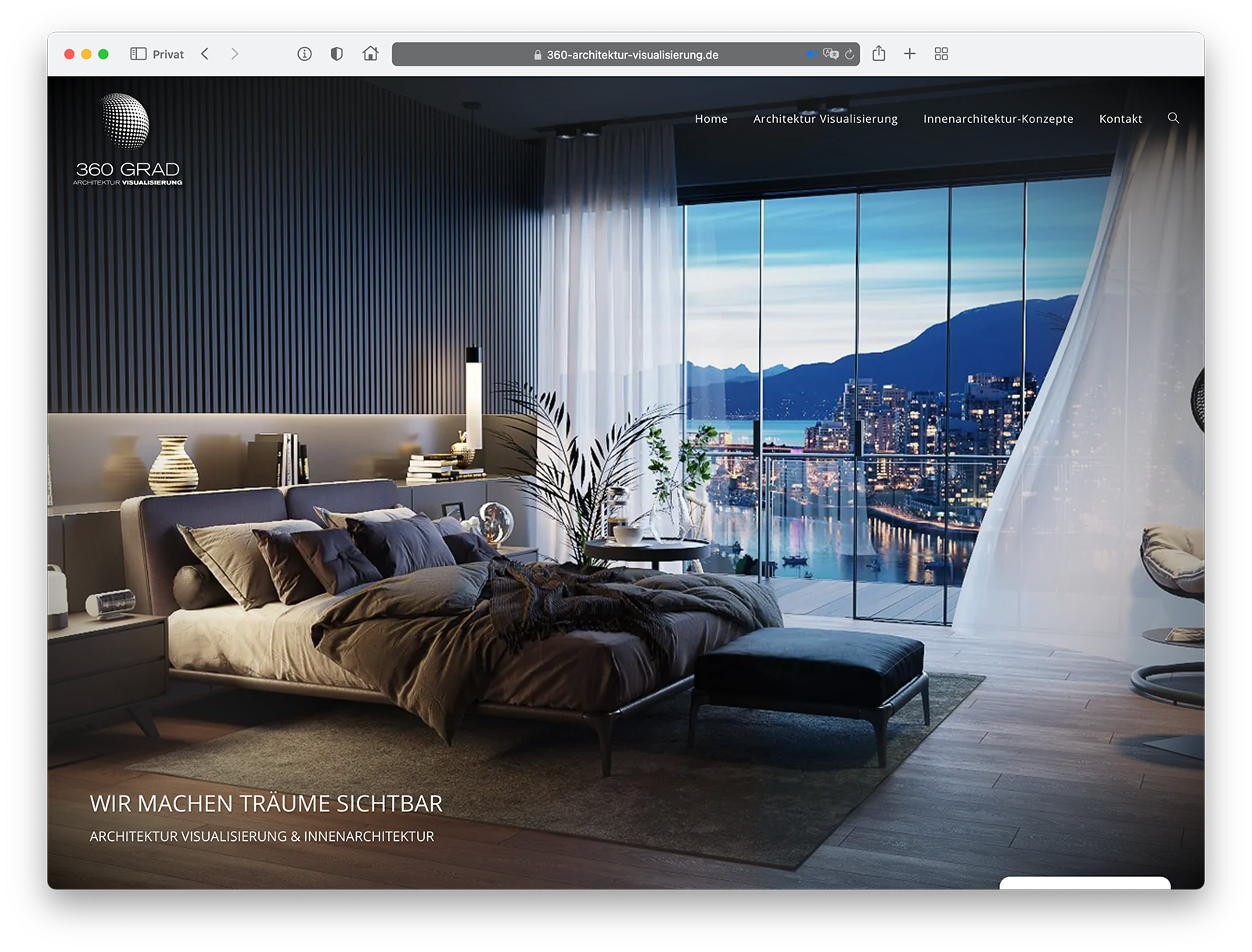teaser ludwigsburg 360 grad architektur visualisierung webdesign