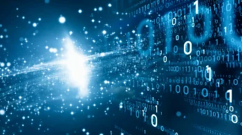Digital transformation concept. Binary code. Programming. Quantum computer. Digital transformation concept. Binary code. Programming. Quantum computer.